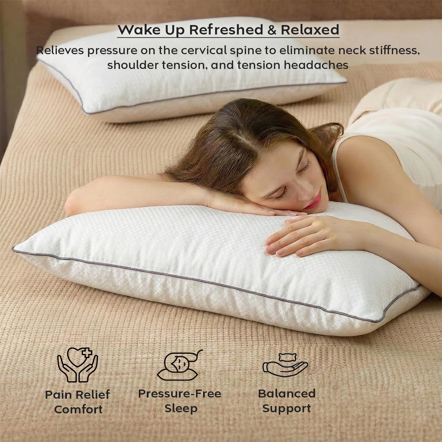 ayka premium microfiber pillow for sleeping ayka premium microfiber pillow for sleeping