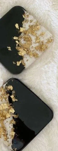 black and white epoxy resin coasters black and white epoxy resin coasters